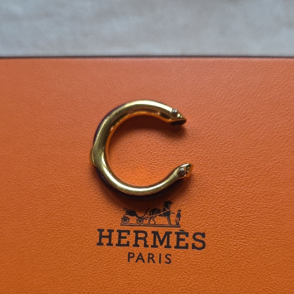 Hermes Gold‎ Ring/Scarf Ring